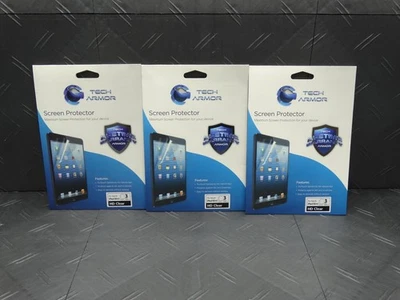 Tech Armor Screen Protector for Apple iPad Mini (Lot of 3) - Image 1 of 4