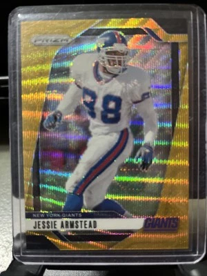 2024 Panini Prizm Jessie Armstead Gold Wave SSP Giants 10/10 - Image 1 of 2