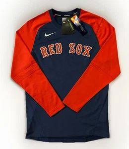 Nike Boston Red Sox MLB Team Issued Therma Pullover Men's Size SM NKM8 New NWT - Picture 1 of 6