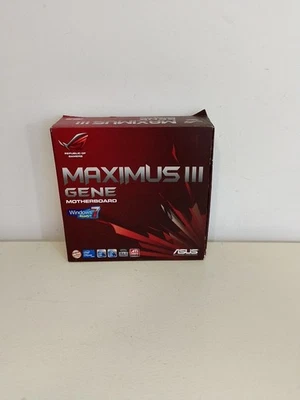 ASUS MAXIMUS III GENE Motherboard Intel P55 Socket LGA 1156 DDR3 (Box Only)+Cds - Image 1 of 4