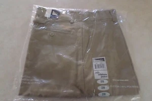 new With Tags Young Mens UNIVERSAL School Uniform Shorts Style 645 Khaki Size 28 - Picture 1 of 5