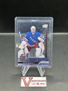 23/24 UD Extended - DYLAN GARAND CLEAR CUT YOUNG GUNS #722 New York Rangers - Picture 1 of 2