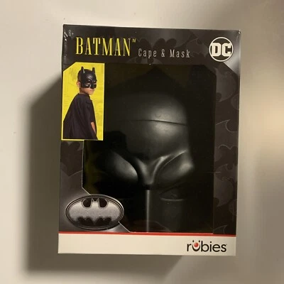 BATMAN Cape & Mask Rubies Extra Small Brand NEW!!! - Image 1 of 4