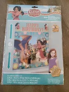 Elena of Avalor Birthday Party Supplies | Girls Scene Setter Wall Decorating Kit - Picture 1 of 2