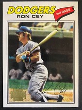 Ron Cey 2002 Topps Archives Reprint Baseball Card Los Angeles Dodgers #5