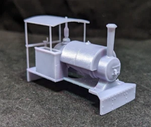 "Cuerpo Bagnall Loco" calibre estrecho "gris J C" para chasis TU-Koppel - Imagen 1 de 8