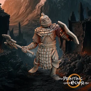 Morthan Orc Fighter E Print Goes Ever On | RPG Wargaming 3D Printed MESBG - Bild 1 von 1