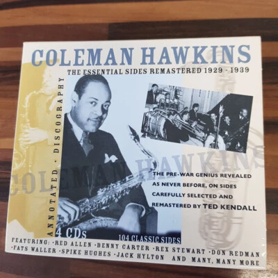 COLEMAN HAWKINS: The Essential Sides Remastered 1929-1939    > NM/EX(4CD) - Bild 1 von 3