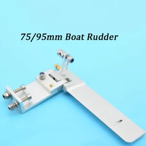Aleación de aluminio 6061 60x75mm 60x95mm timón para barco de radiocontrol excelente calidad - Imagen 1 de 6