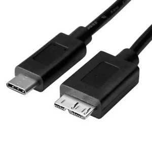 Cavo Dati Micro-B USB-C a 3.0 USB 3.1 Alta Velocità Disco Rigido Esterno 6F - Foto 1 di 5