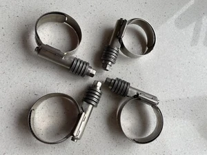 4 x Westfield 26mm - 45mm Hose Clamp T45 Constant Tension Stainless Jubilee clip - Picture 1 of 13