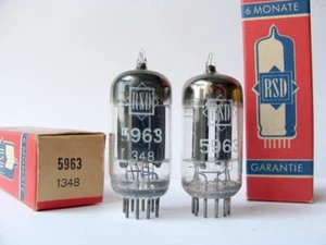 ONE 5963 RSD NOS Tube Röhre Lampe TSF Valvula Valvola 真空管 电子管 Valve 진공관 - Picture 1 of 1