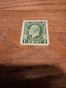 Canada #195, 1c, Dark Green KG, Used, F-VF - Picture 1 of 2