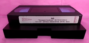 Promo VHS tape. ASH - RENEGADE CAVALCADE. Atlantic. 2004. Extreme Rare Meltdown - Imagen 1 de 2