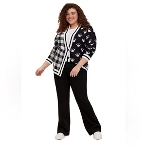 NWT Torrid Disney Minnie Mouse Jacquard Cardigan Sweater Size 2 - Picture 1 of 8