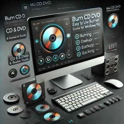 Disc Brenner Software Suite - CD DVD Blu-ray Sichern, Kopieren & Brennen von Windows - Bild 1 von 4