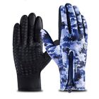 Camo gants chauds d'hiver thermiques coupe-vent gants tactiles pour hommes femmes