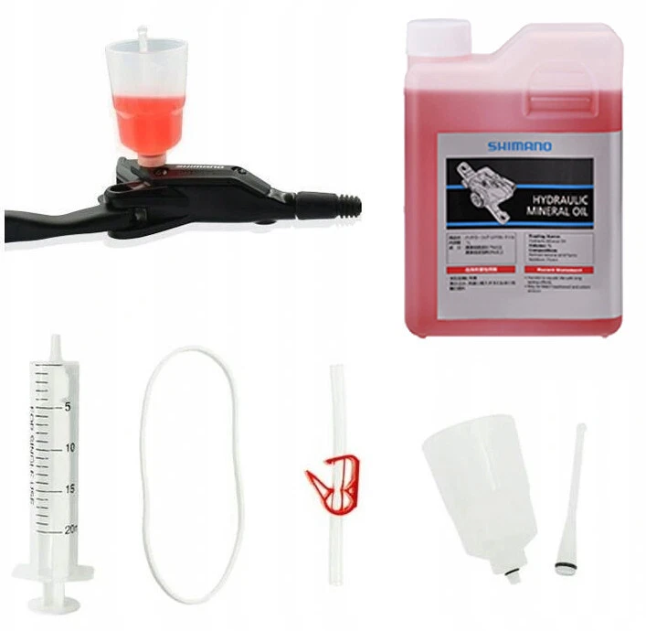 Bicycle Hydraulic Disc Brake Bleed kit for SHIMANO MTB HP With 100ML Mineral Oil