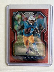 JOSHUA KELLEY 2020 PANINI PRIZM RED WAVE PRIZM AUTO RC #D /149 Card Chargers - Picture 1 of 2