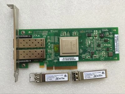 42D0512 IBM Qlogic 8GB Dual Ports FC HBA PCI-E QLE2562  - Image 1 of 4