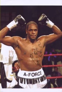 Audley Harrison - Boxeador - Foto firmada - Certificado de autenticidad (18269) - Imagen 1 de 1