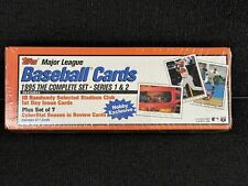 1995 Topps MLB Baseball Box Set Cards Complete Series 1 and 2 Factory Sealed