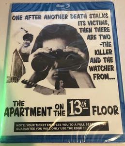 THE APARTMENT ON THE 13th FLOOR aka CANNIBAL MAN (1972) (Blu-Ray) CODE RED: NEW! - Bild 1 von 2