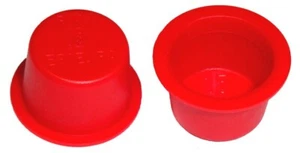 Tapered Red Cap Plug T7X 0.603" #19 (Package 50ea) CP-691 - Picture 1 of 1
