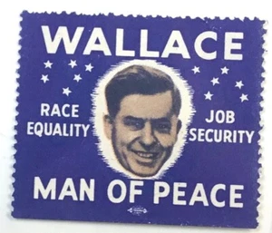 HENRY WALLACE FDR'S VP AND 1948 CANDIDATE FOR PRESIDENT ON PROGRESSIVE PARTY - Picture 1 of 1