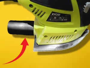 Vacuum Hose Adapter Attachment for Ryobi RMS180 Multi Base Sander - Picture 1 of 9