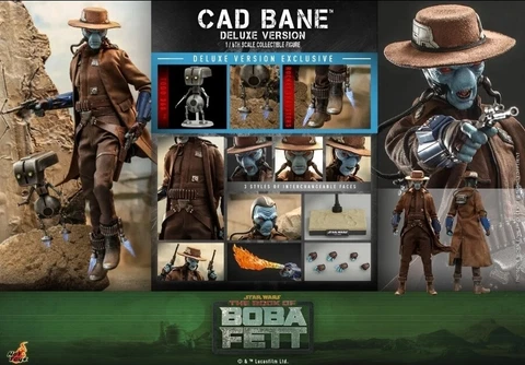 HT Star Wars The Book of Boba Fett 1/6th Cad Bane Figure (Deluxe Version) TMS080 Cover