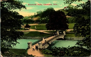 C.1907 ANTIQUE POSTCARD BROOKSIDE PARK - CLEVELAND, OHIO - Picture 1 of 2