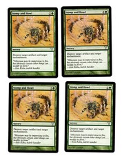 4x Stomp and Howl VG/EX Dissension Mtg Magic EDH 4x x4