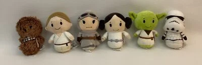 Hallmark Itty Bittys Star Wars Plush Stuffed Animal Lot Of 6 Stuffed Plush Toy - Image 1 of 4