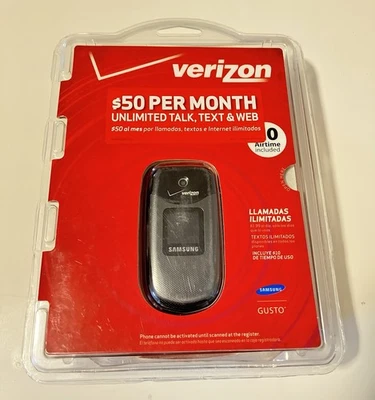 Novo Celular Samsung Gusto SCH-U360DPP Verizon Cinza - Imagem 1 de 2