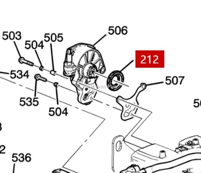 12668429 OEM Vacuum Pump Seal for Chevrolet 2.0T LTG 2.5L LCV 2013-2019 Foto 1 de 4