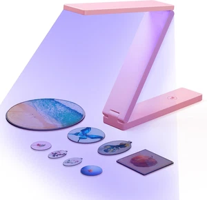 UV Light for Resin Curing,  54W UV Resin Light Lamp, Wireless & Foldable, 3-In-1 - Picture 1 of 7