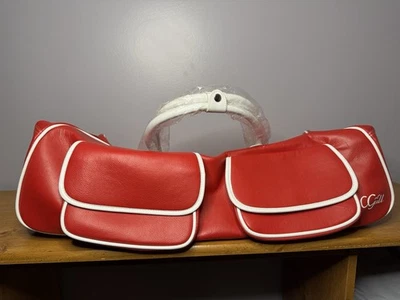 Bolso/bolso grande de viaje y almacenamiento con ruedas CGull CRICUT | rojo y blanco Foto 1 de 4