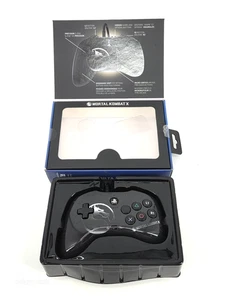 Sony PlayStation 3 PlayStation 4 Mortal Kombat X Fight Pad PDP Controller WORKS - Picture 1 of 7