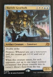 X1 Riptide Gearhulk DFT Aetherdrift MTG 219 Mythic M/Nm 1x - Imagen 1 de 2