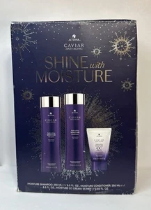 Alterna Caviar Anti-Aging Shine with Moisture Trio Set-Opened Sealed Brand New - Picture 1 of 1