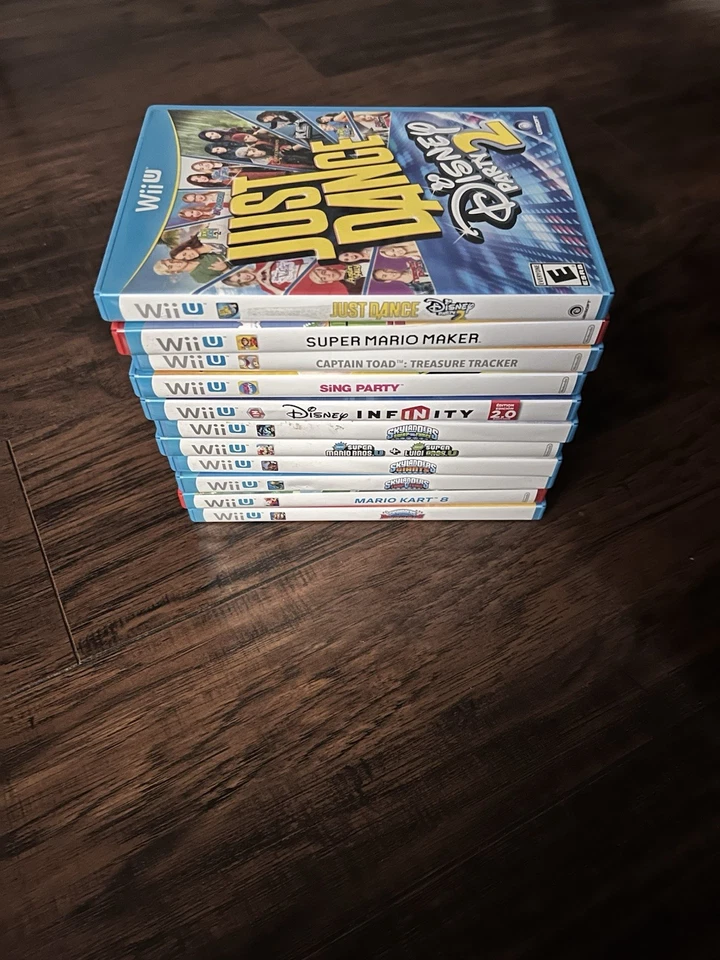 Продажа коллекции из 11 игр для Wii U. Диски чистые, чехлы в комплекте. - Изображение 1 из 4