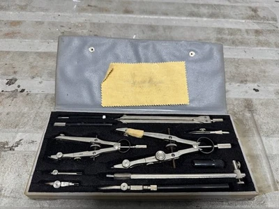 Scola Studio 1267 Drawing Drafting Compass Set Hard Case. - Image 1 of 4