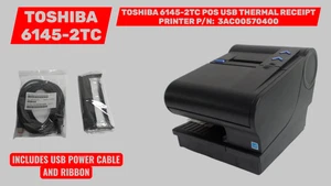 ✅TOSHIBA TCx Series 6145-2TC POS USB stampante termica ricevute 3AC00570400🔥⭐ - Foto 1 di 9
