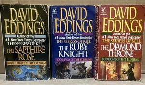 Trilogy Set Of 3 By David Eddings Fantasy Vintage Paperback Books Sci-Fi - Bild 1 von 1
