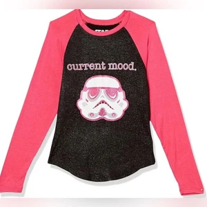 Star Wars Stormtrooper Long Sleeve – Pink & Black – Size L – Brand New (No Tags) - Picture 1 of 4