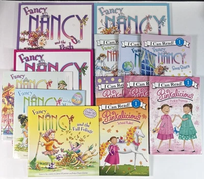 Pinkalicious and Fancy Nancy Picture Books and Readers Lot of 13 - Image 1 of 4