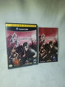 Resident Evil 4 (Authentic Case & Manual) Nintendo GameCube - Ships Same Day - Picture 1 of 8