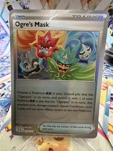 Ogermaske 118/131 Pokeball Reverse Holo Pokemon TCG S&V Prismatic Evolutions - Bild 1 von 3