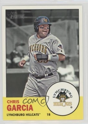 2012 Topps Heritage Minor League Edition Chris Garcia #102 - Image 1 of 2